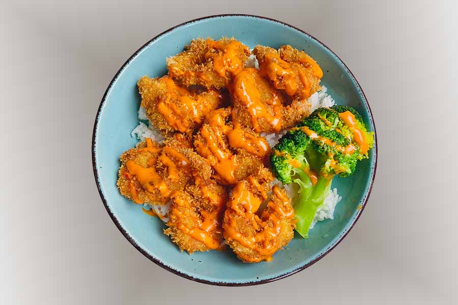 chili-chocolate.ch | Crispy Prawn Bowl